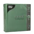 Servietten "DAILY Collection" 1/4-Falz 32 x 32 cm dunkelgrün - Bild 1 thumbnail