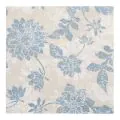 Servietten "ROYAL Collection" 1/4-Falz 40 x 40 cm arktikblau "Flowers" - Bild 1 thumbnail