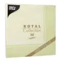 Servietten "ROYAL Collection" 1/4-Falz 40 x 40 cm hellgrün "Linum" - Bild 3 thumbnail