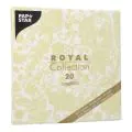 Servietten "ROYAL Collection" 1/4-Falz 40 x 40 cm limonengrün "Paisley" - Bild 3 thumbnail