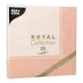 Servietten "ROYAL Collection" 1/4-Falz 40 x 40 cm terracotta "Linum" - Bild 3 thumbnail