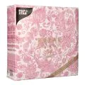Servietten, fuchsia, "ROYAL Collection", 1/4-Falz, 40 x 40 cm, "Paisley" - Bild 3 thumbnail