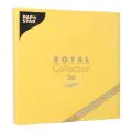 Servietten, gelb "ROYAL Collection" 1/4-Falz 40 x 40 cm - Bild 2 thumbnail