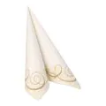 Servietten, gold  "ROYAL Collection" 1/4-Falz 40 x 40 cm "Megan" - Bild 2 thumbnail