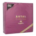 Servietten, lila "ROYAL Collection" 1/4-Falz 40 x 40 cm - Bild 2 thumbnail