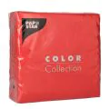 Servietten, rot 1-lagig 1/4-Falz 33 x 33 cm - Bild 1 thumbnail