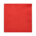 Servietten, rot 1-lagig 1/4-Falz 33 x 33 cm - Bild 2 thumbnail