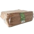 Sichtstreifenbeutel mit PLA-Fenster "pure" 38 x 20 cm braun - Bild 2 thumbnail