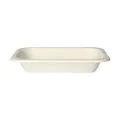 Siegelschalen aus Zuckerrohr, ungeteilt, 750 ml, 15 x 24 cm, weiss - Bild 3 thumbnail