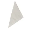 Spitztüten, Cellulose, Füllinhalt 250 g, gefädelt, 23 x 23 x 32,5 cm weiss - Bild 1 thumbnail