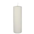 Stumpenkerzen weiss Ø 80 mm · 250 mm mit Flachkopf - Bild 1 thumbnail