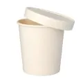 Suppenbecher "To Go", Pappe rund 470 ml Ø 9,9 cm · 9,9 cm weiss - Bild 2 thumbnail