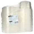 Transparenter Verpackungsbecher mit anhängendem Klappdeckel, 1000 ml - Bild 2 thumbnail