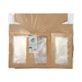 Transport- und Catering-Kartons, Pappe eckig 15,3 x 25,5 cm braun mit separatem Deckel und Sichtfenster aus PET - Bild 2 thumbnail