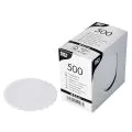 Tropfdeckchen rund Ø 8,5 cm weiss - Bild 1 thumbnail